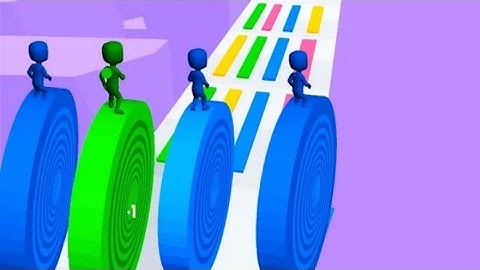 Layers roll gameplay walkthrough (android Ios) All Levels 1-1000