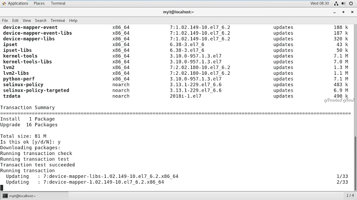 how to update security patches in linux  how to check centos updates