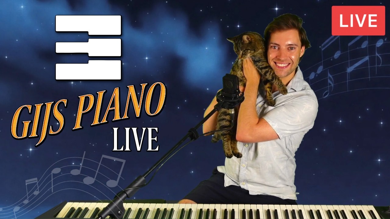 🔴LIVE: Gijs Piano LIVE – Piano Request Show (Episode 291)