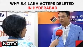 Hyderabad Election News | Election Officer Explains Why 5.4 Lakh Voters Deleted From Electoral Rolls
