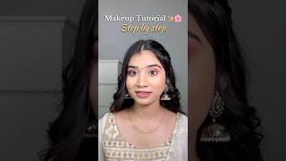 Step by step makeup tutorial for beginners ✨ #makeup #makeuptutorial #beauty #shorts #youtubeshorts