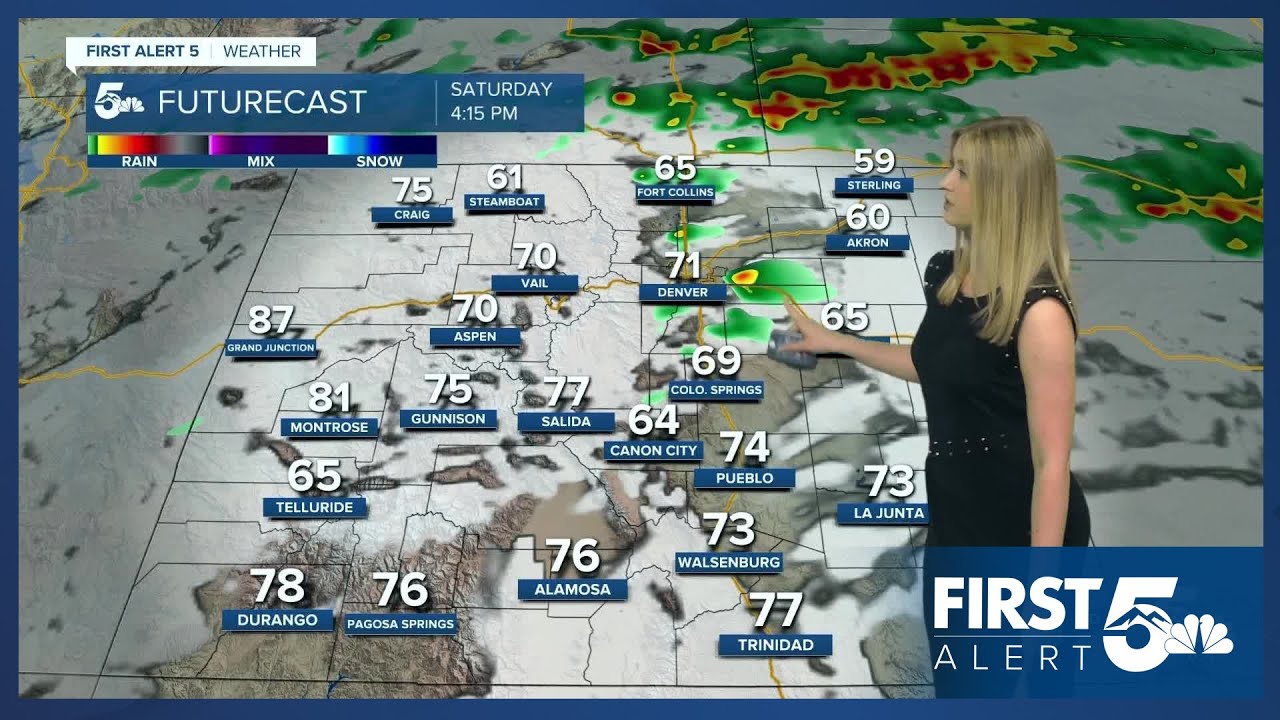 Memorial Day weekend: increasing clouds and rain chances - YouTube
