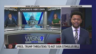 Trump threatens to torpedo COVID relief with new demands