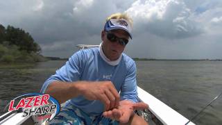 Different size Lazer Sharp hooks