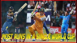 Top 10 Batsmen with Most Runs in a Single World Cup | Top Planet by Top Planet 785 views 5 years ago 4 minutes, 11 seconds