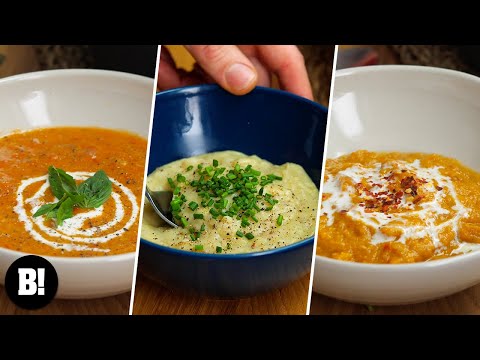 4 WINTER WARMING SOUPS | BOSH! | VEGAN