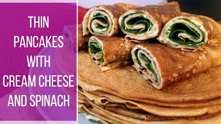 Thin pancakes recipe | How to make thin pancakes?