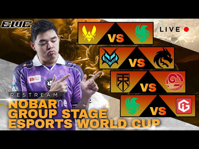 RESTREAM MSC GROUPSTAGE MATCH 2 SAMPAI AKHIR! #mlbbidcreator