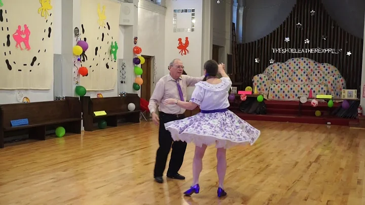 "Anything But Love" easy Foxtrot & Jive mix Round Dance with Elaine and Dennis