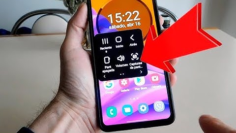 Como hacer una captura de pantalla en el samsung a12