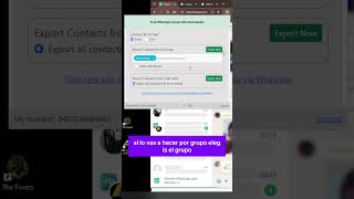 🚀 GUARDAR CONTACTOS de un GRUPO de WHATSAPP (gratis) screenshot 4