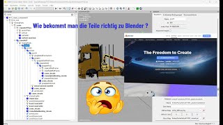 ► FS25 "mergedMeshes GIANTS Editor ab v10.0.9" wie bekommt man die Teile zu Blender ??