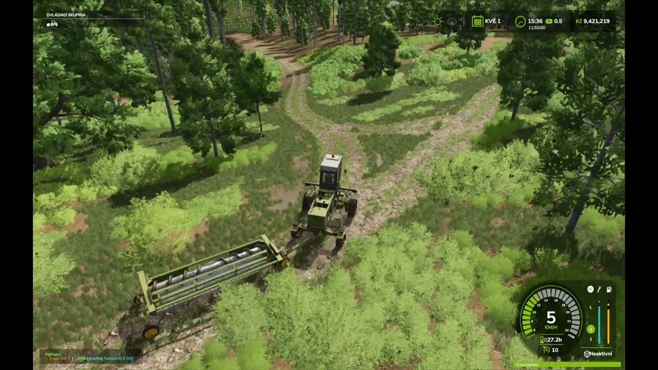 🤩 Hra na mape FS25 Valachy 02👍