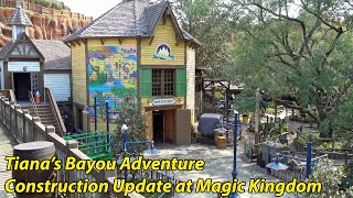 Tiana’s Bayou Adventure Construction Update From May 7, 2024 at Walt Disney World (Opening Summer)