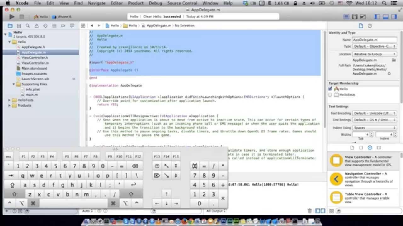 Keyboard xcode shortcuts useful Mac OS TUT for Beginner YouTube