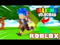 ROMPÍ el JUEGO con LA MÁXIMA VELOCIDAD en ROBLOX ! 🏃‍♂️