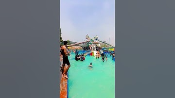 Thumbnail of fun waterpark ♥️#badshah  #song #lyrics #waterfall #watercolor #waterfalls #masti #mastitime