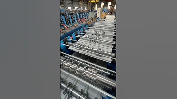 Double Layer Roof Panel Roll Forming Machine #rollformingmachine #metalforming #roofpanel