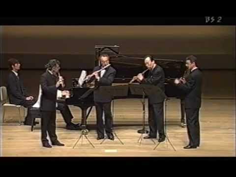 Flute Quartet "Ah vous dirais-je, Maman", K.265 / Mozart