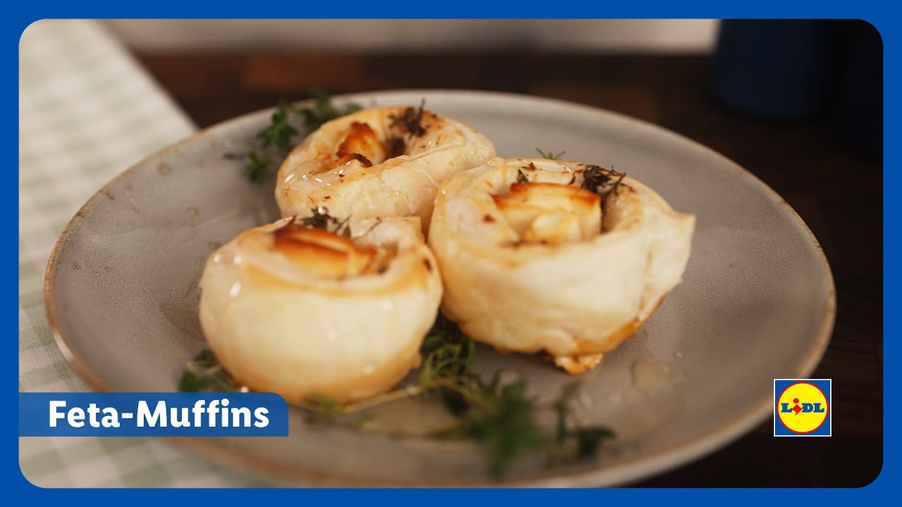Feta-Blätterteig-Muffins | Lidl Österreich - YouTube