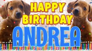 Happy Birthday Andrea Funny Talking Dogs What Is Free On My Birthday