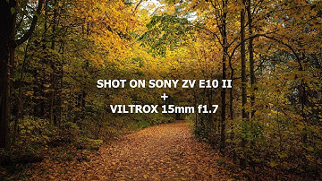 Cinematic Fall in Toronto -Shot on Sony ZV-E10 II + Viltrox 15mm F1.7 -4K