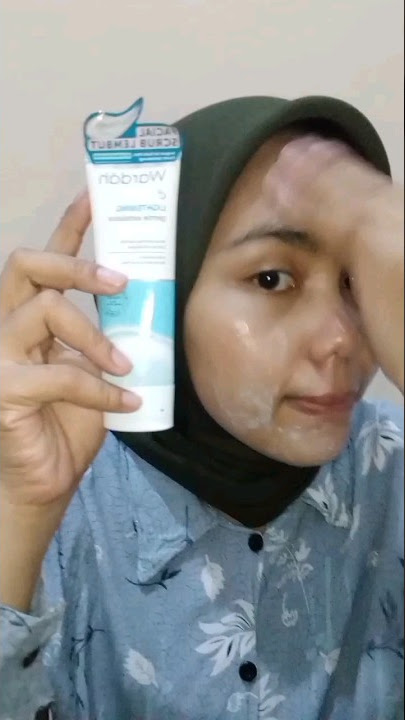 EKSFOLIASI WAJAH BERSAMA WARDAH #shorts #wardahbeauty #wardahlightening