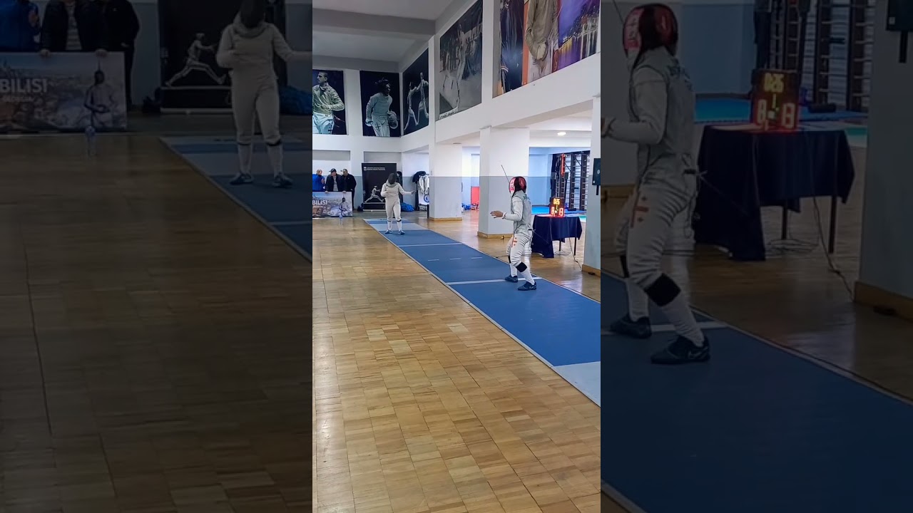 🇬🇪🤺 საქართველოს პირველობა რაპირა ფინალი🥇ანანო ჯინჭარაძე #sports #fencing