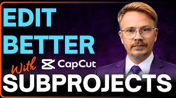 Gebruik CapCut-subprojecten en samengestelde clips om beter te bewerken en georganiseerd te blijven!