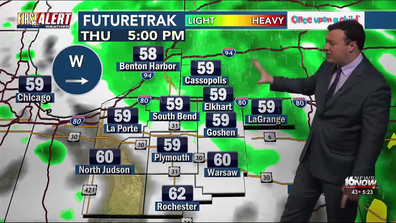 First Alert Weather: Another Round of Rain on the Way Tomorrow - YouTube