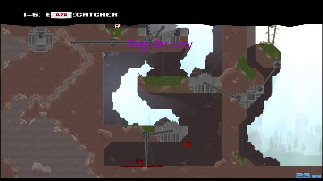 Super Meat Boy A/S keys YouTube