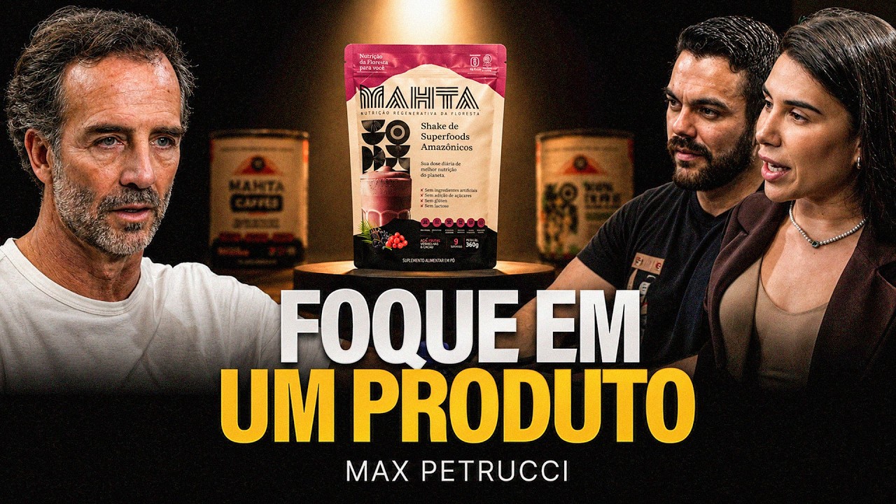 Ele FATUROU MILHÕES com APENAS UM PRODUTO (Descubra a ESTRATÉGIA da MAHTA) | Max Petrucci