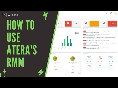 How to Use Atera Overview - All in one RMM for MSPs