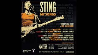 STING - Live in Australia February 2023 My Songs Tour (audience)