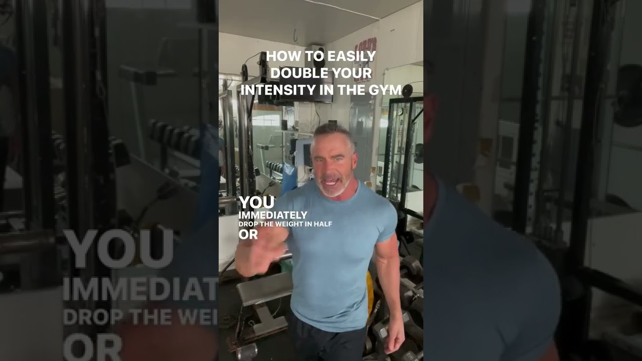 EASILY DOUBLE YOUR INTENSITY AT THE GYM