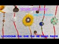 How to make beautiful Rakhi At home | latest Rakhi | home made | simple and easy | DIY | Handmade