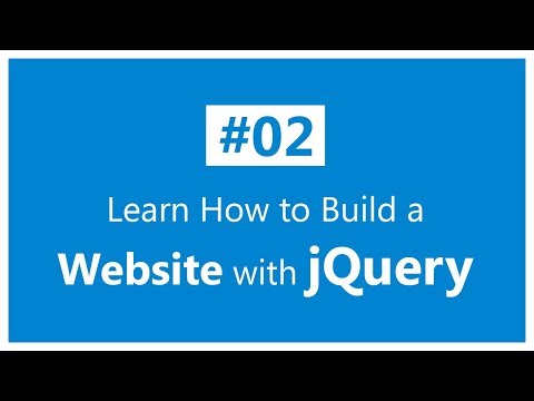 Website with jQuery - Go On Say Hello to the Code