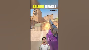 xfl0ud 1v4 Deagle Clutch!! #cs2 #xfl0ud