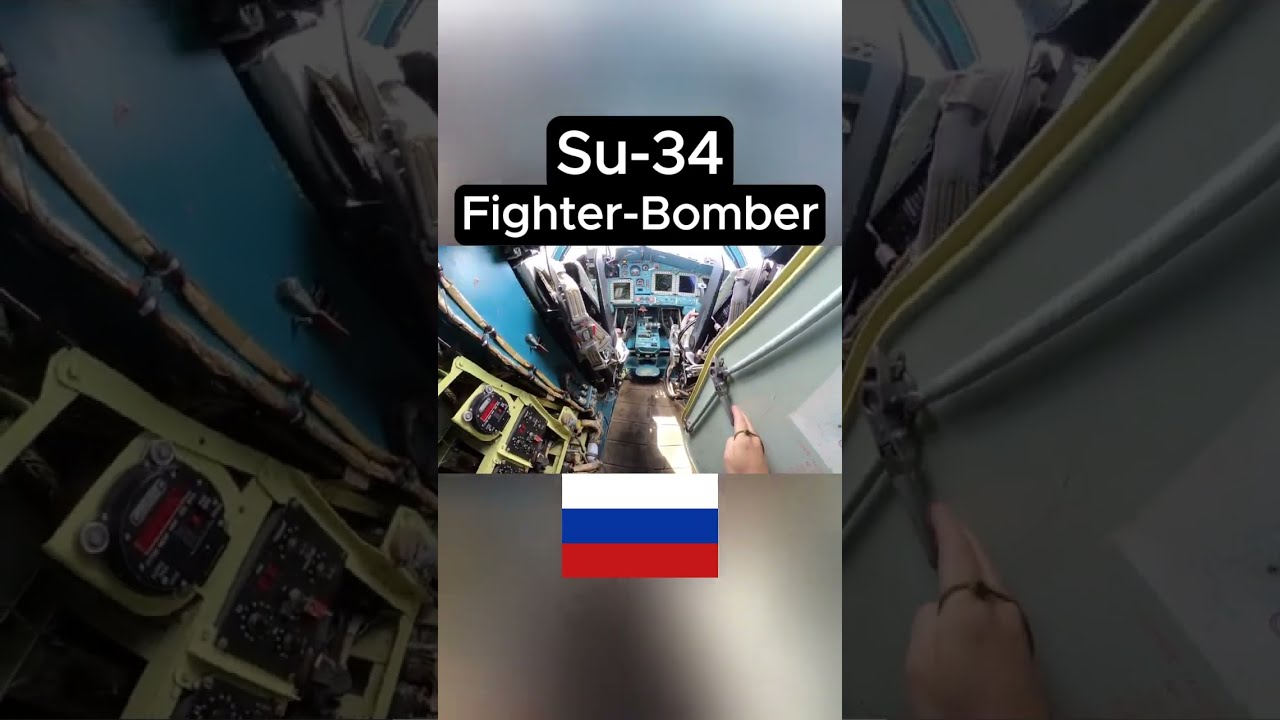 Inside The Su 34 Fighter Bomber