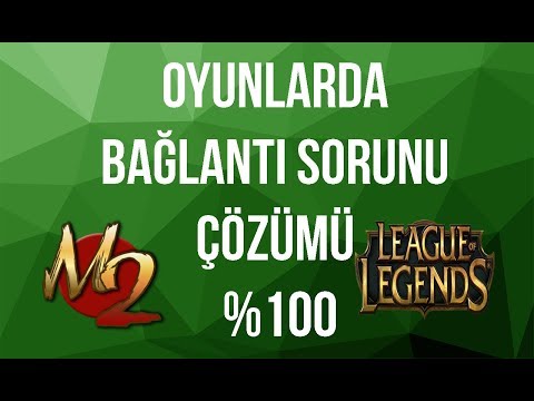 Oyunlarda Bağlantı hatası Çözümü