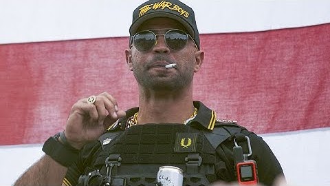 Enrique Tarrio, chef des Proud Boys, condamné à 22 ans de prison