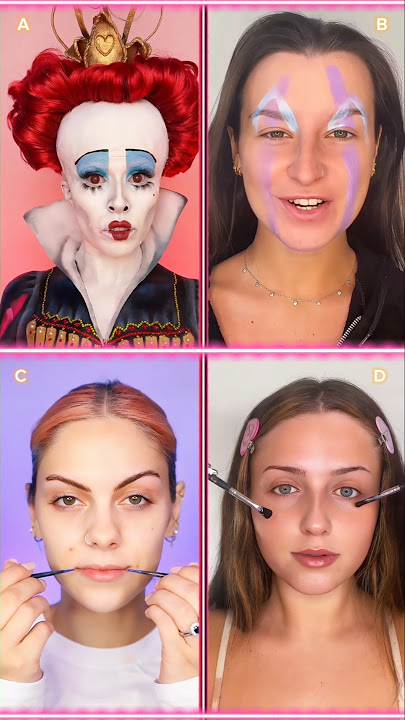 TikTok makeup trend - Circus 🤡 Pt. 9 | 📌 Pinned your comment | #makeup #transition