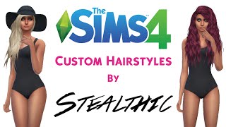 The Sims 4: Custom Hairstyles by Stealthic