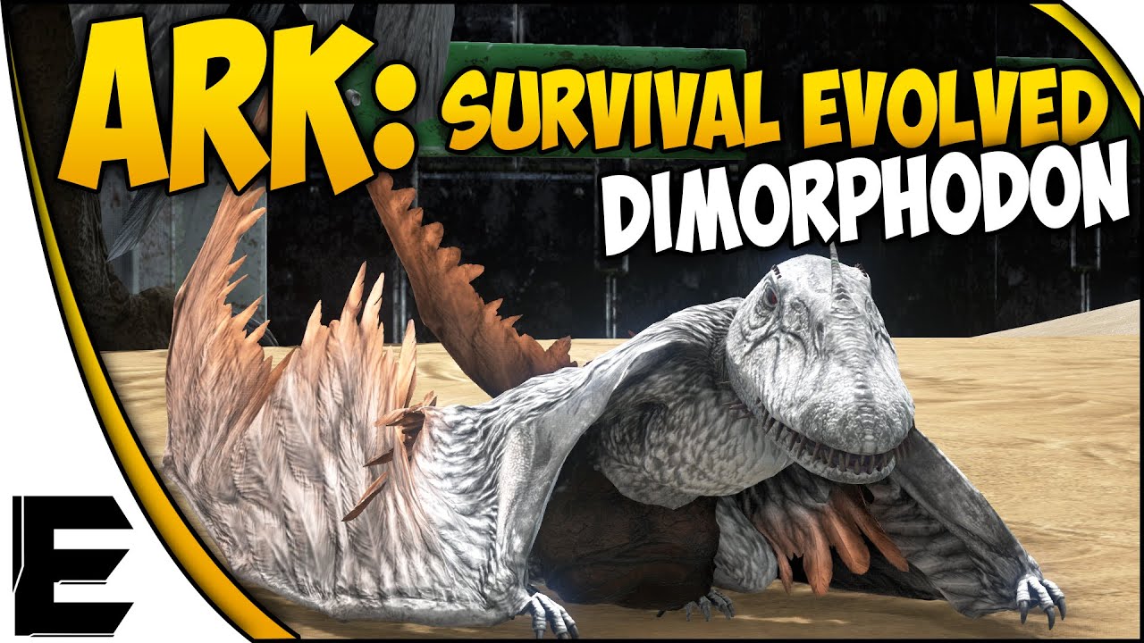 ARK Survival Evolved Gameplay USING DIMORPHODON TO ATTACK TARGETS