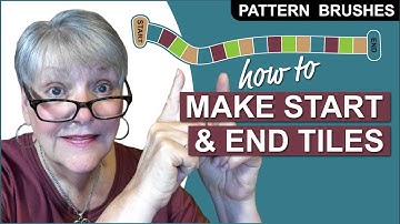 How to Make Start and End Pattern Brush Tiles in Adobe Illustrator