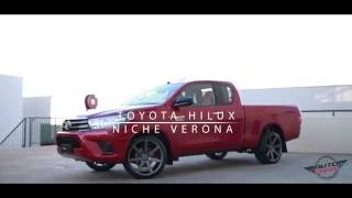 Toyota Hilux 2WD Wheels - Niche Verona Rims | AutoCraze