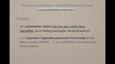 Lambdas in Java 8 - learn Lambda Expressions