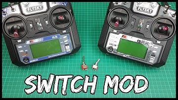 FlySky Fs-i6 & FS-i6X Switch Mod