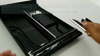 Cara Membongkar Casing Scanner Canon LiDe 300