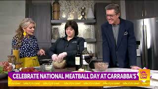 Celebrate National Meatball Day at Carrabba's